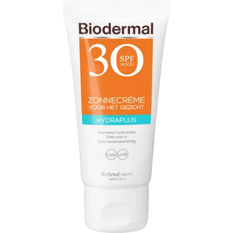 Biodermal Hydra Plus Zonnecrème Gezicht SPF30 50 ML