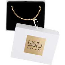 BiSjU Jewellery Armband Met Ronde Kralen Gold Plated Stainless Steel