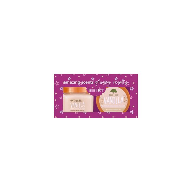 Xmas set Vanilla Sugar Scrub & Whipped Body Butter