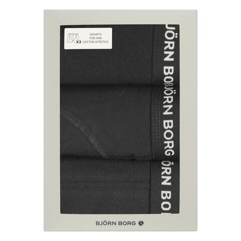 BJÖRN BORG Boxershorts Mannen 3-pack Zwart Maat M