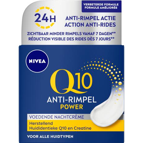 NIVEA Q10 Power Anti-Rimpel Nachtcrème 50 ML