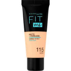 Maybelline New York Fit Me Matte + Poreless Foundation 115 Ivory 30 ML