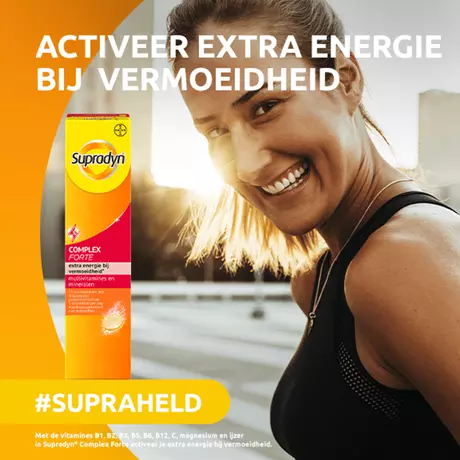 Supradyn Complex Forte Multivitamine Extra Energie Bruistabletten 15 stuks