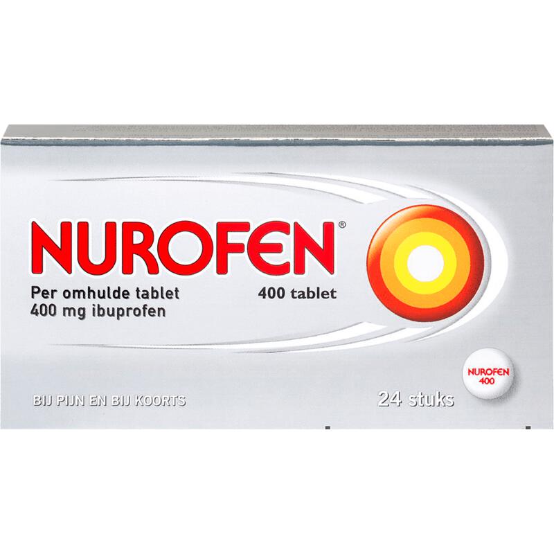 Nurofen 400 MG Ibuprofen Omhulde Tabletten 24 stuks