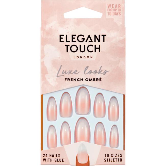 Elegant Touch French Ombre Nails