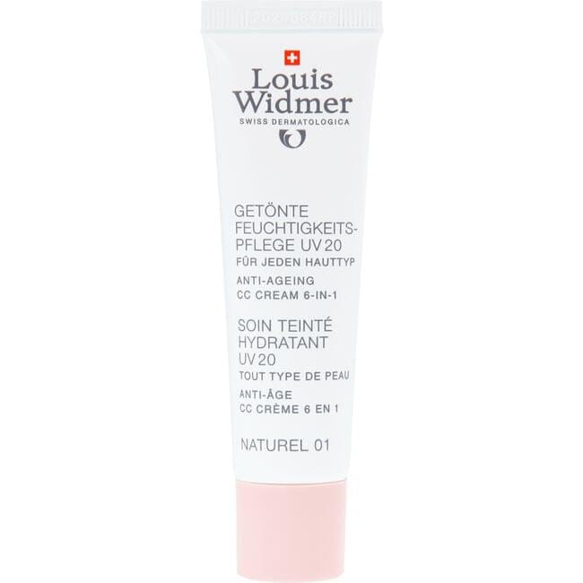 Louis Widmer Getinte Dagverzorging UV 20 Naturel 01 Zonder Parfum 30 ML