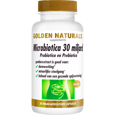 Golden Naturals Microbiotica 30 Miljard Capsules 30 stuks