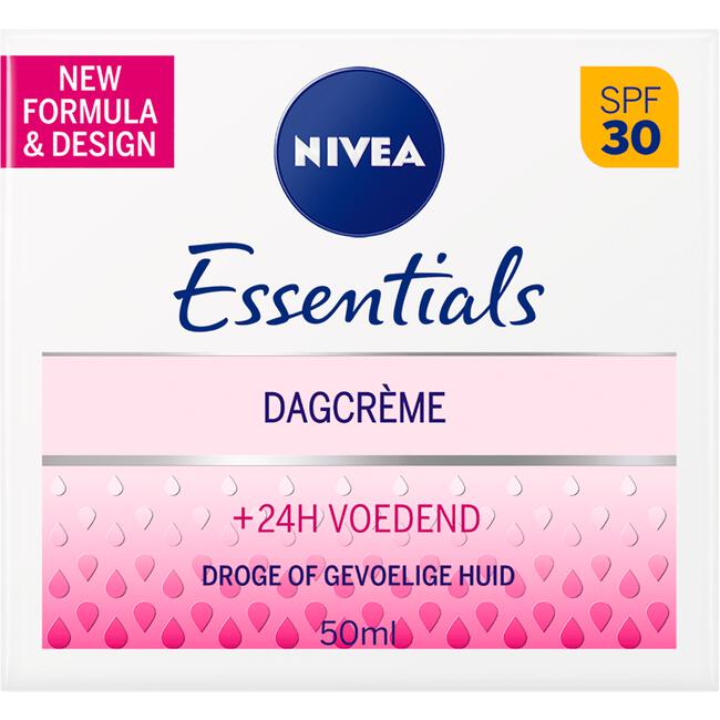NIVEA Essentials +24h Voedende Dagcrème SPF30 50 ML