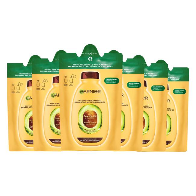 Garnier Refill Avocado Olie & Shea Boter Shampoo Navulling 250 ML