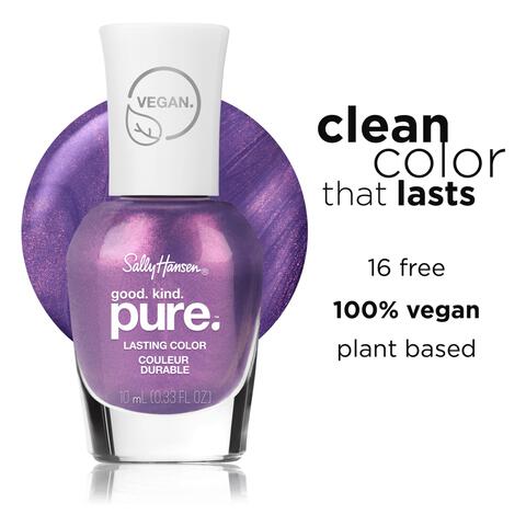 Sally Hansen Good.Kind.Pure Nagellak - Paars - 355 Iris Dusk