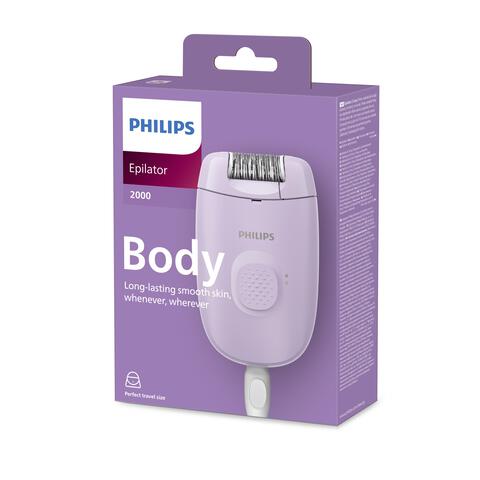 Philips Epilator 2000 serie - Paars - BRE238/00