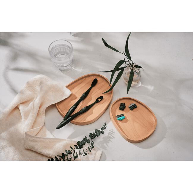 happybrush EcoChange Navulverpakking Opzetborstels 3 stuks 