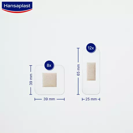 Hansaplast Aqua Protect Pleisters Strips 20 stuks