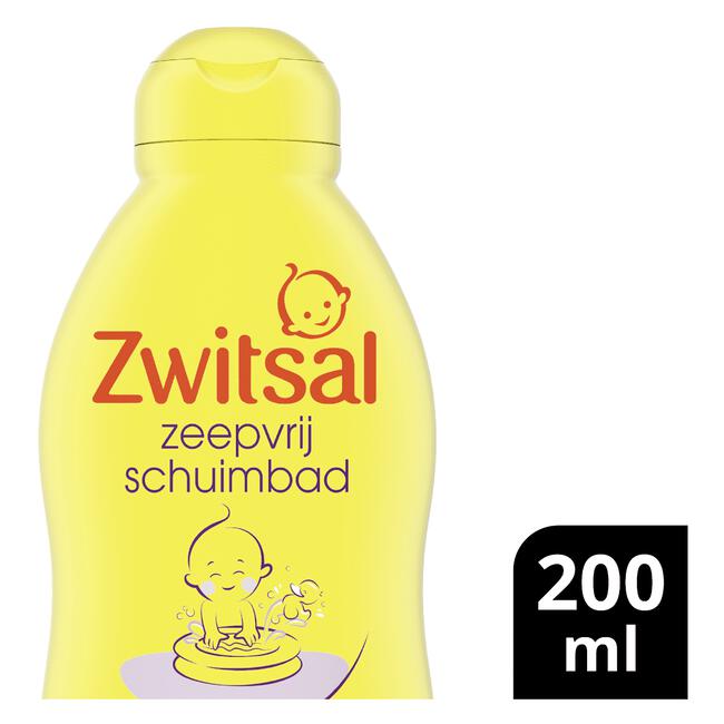 Zwitsal Baby Zeepvrij Badschuim 200 ML