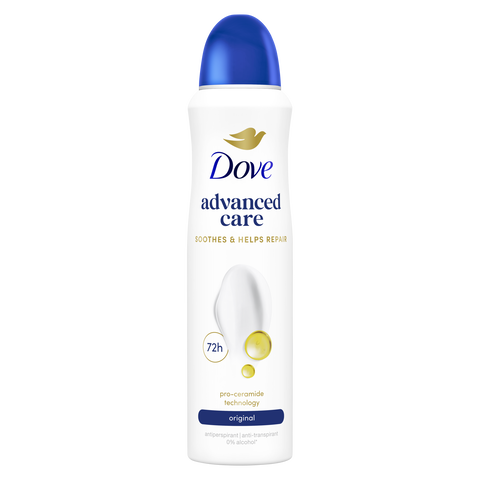 Dove Advanced Care Original Anti-Transpirant Deodorant Spray 150 ML