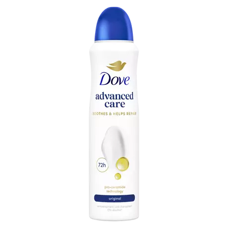 Dove Advanced Care Original Anti-Transpirant Deodorant Spray 150 ML