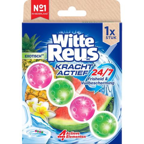 Witte Reus Kracht Actief Exotisch Toiletblok 50 GR