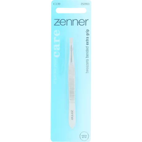 Zenner Pincet Schuin Zilver