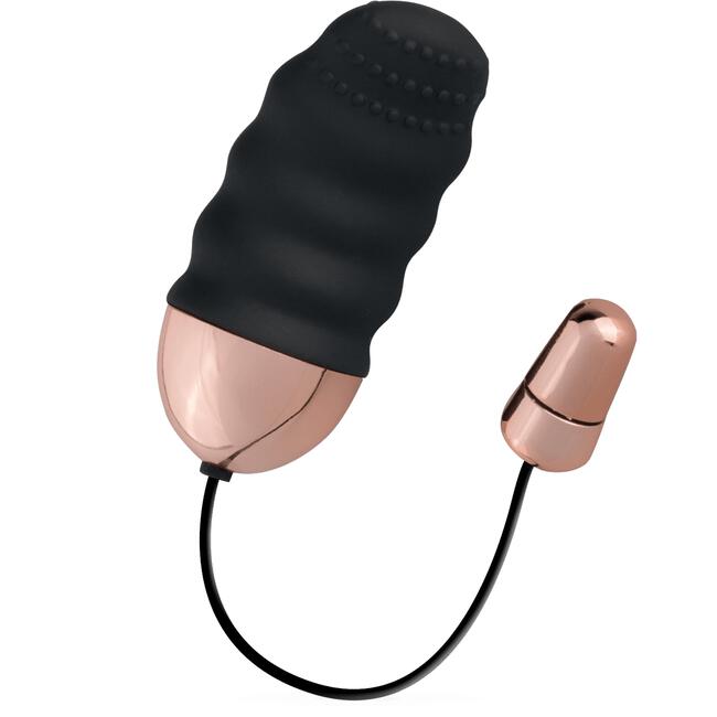 Teazers Geribbeld Vibratie Eitje Met Afstandsbediening