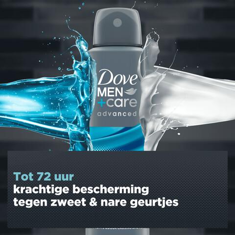 Dove Men+Care Advanced 0% Clean Comfort Deodorant Spray 150 ML
