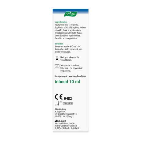 A.Vogel Oogdruppels bij Droge, Branderige of Vermoeide Ogen Druppels 10 ML