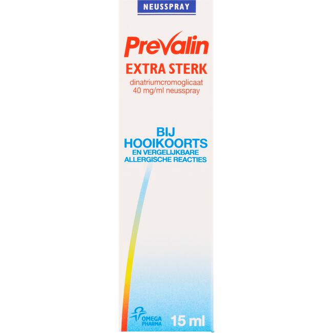 Prevalin Neusspray Extra Sterk bij Hooikoorts 15 ML