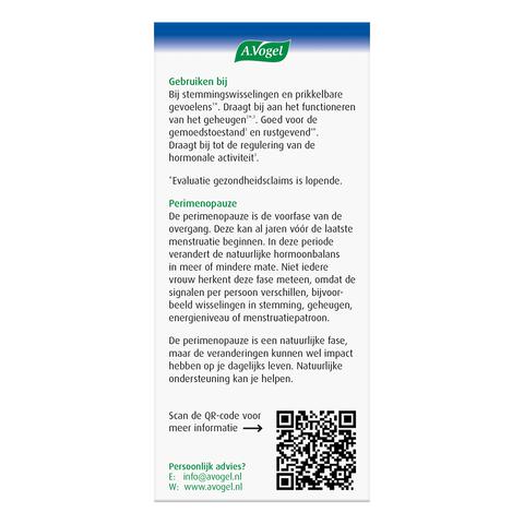 A.Vogel Perimenopauze Mentaal 30 Stuks