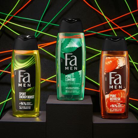 Fa Men Xtreme Sport Energy Boost 3-in-1 Douchegel 250 ML