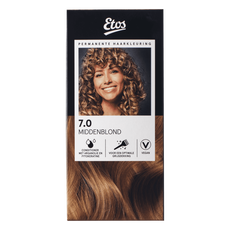 Etos Permanente Haarkleuring 7.0 middenblond
