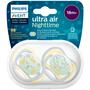 Philips Avent Soother Air Nighttime18M+ NEU