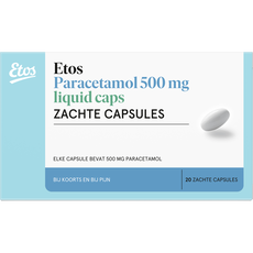 Etos Paracetamol 500 MG Liquid Caps 20