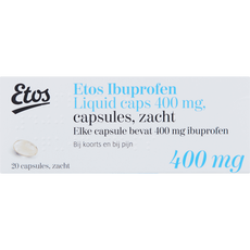 Etos Ibuprofen 400 mg Liquid Caps