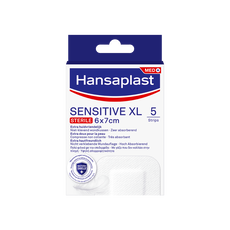 Hansaplast Sensitive XL Eilandpleister 5 stuks