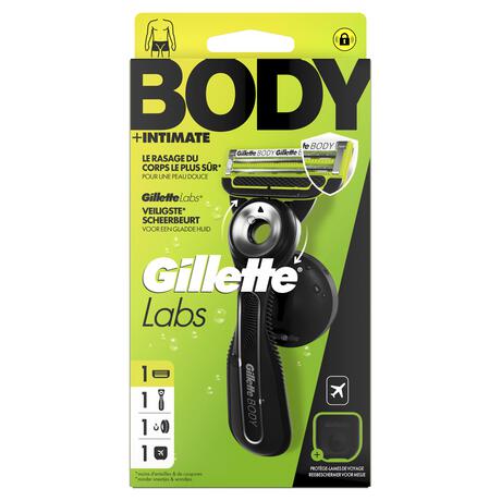 GilletteLabs Body Scheerapparaat + Cover