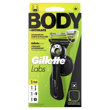 GilletteLabs Body Scheerapparaat + Cover