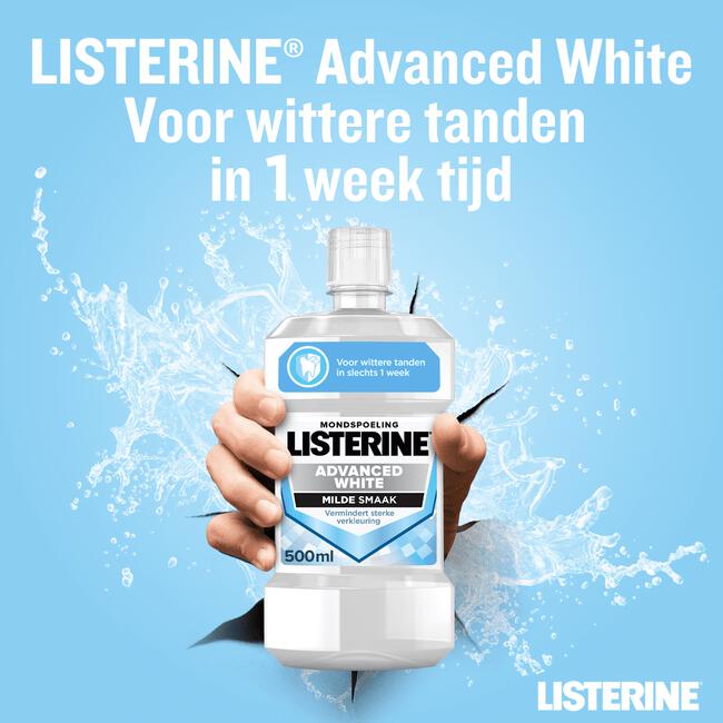 Listerine® Advanced White Mondspoeling 500 ML