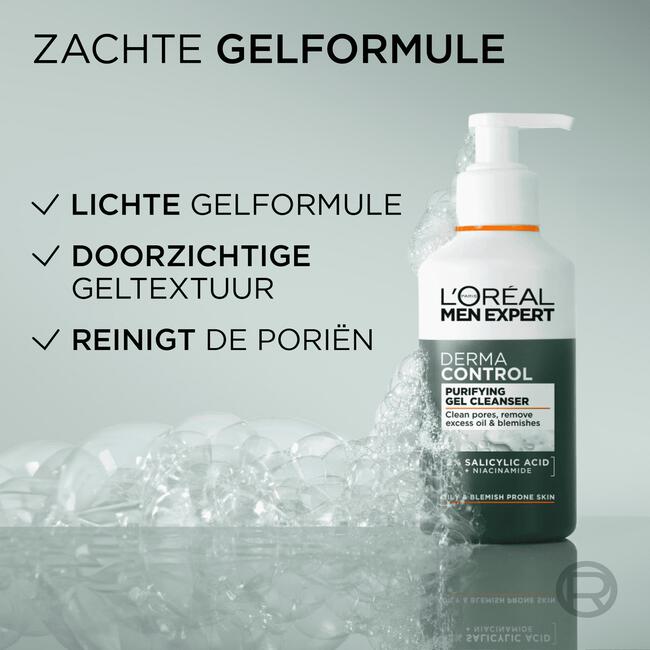 L'Oréal Men Expert Derma Control Cleanser - 260ML