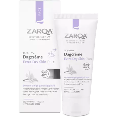 ZARQA Extra Dry Skin Plus SPF15 Sensitive Dagcrème 50 ML