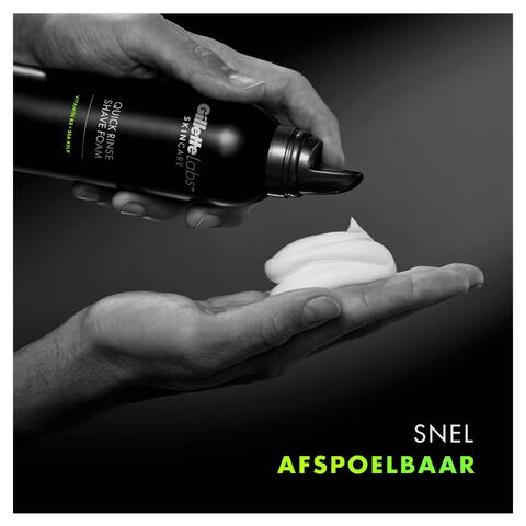 GilletteLabs Scheerschuim Snel Afspoelbaar 240 ML