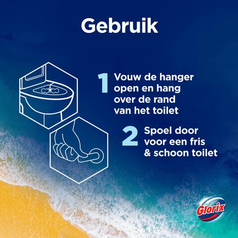 Glorix Toiletblok Ocean