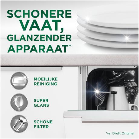 Dreft Platinum Vaatwastabletten Citroen 39 Stuks
