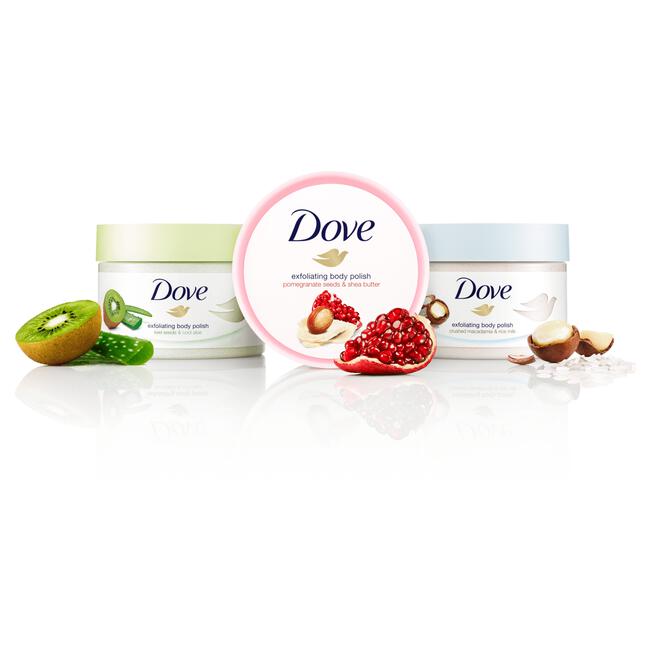 Dove Pomegranate & Shea butter Bodyscrub 225 ML