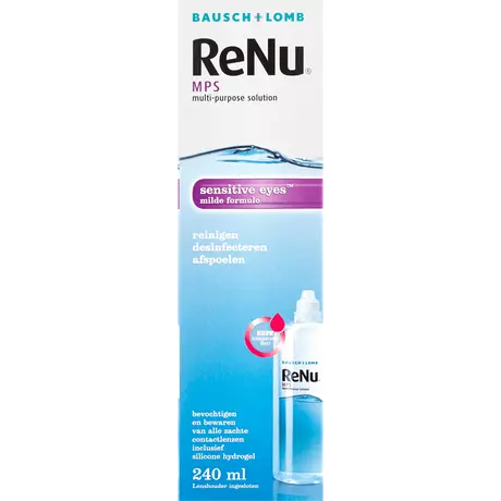 Bausch + Lomb ReNu MPS Sensitive Eyes Lenzenvloeistof 240 ML