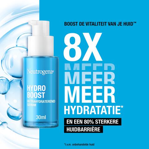 Neutrogena Hydro Boost Ultra Hydrating Serum Alle Huidtypen 30 ML