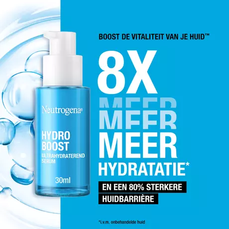 Neutrogena Hydro Boost Ultra Hydrating Serum Alle Huidtypen 30 ML