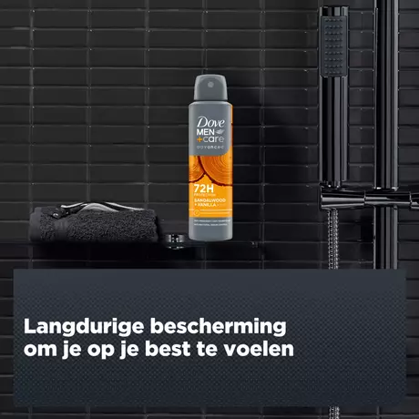 Dove Men+Care Advanced Sandalwood + Vanille Deodorant Spray 150 ML