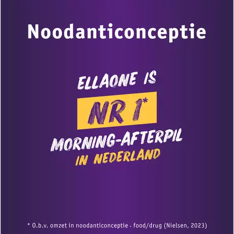 EllaOne Ulipristalacetaat Morning After Pil