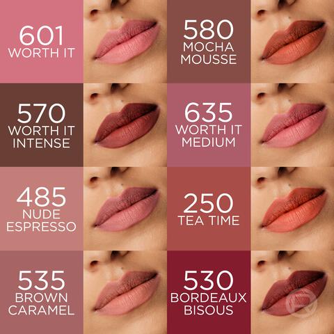 L'Oréal Paris Blurfiller Blurring Lip Contour 530 Bordeaux Bisous