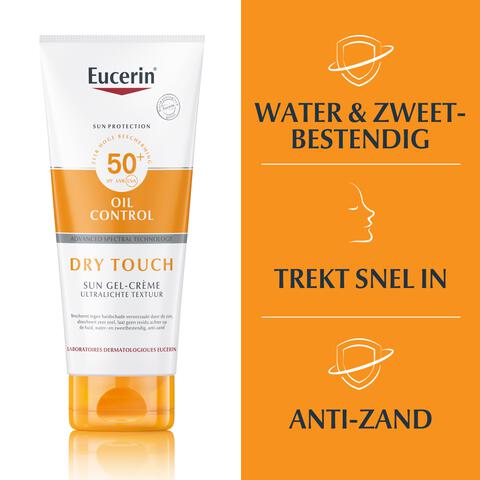 Eucerin Sun Sensitive Protect Dry Touch Gel-Crème SPF50+ 200 ML