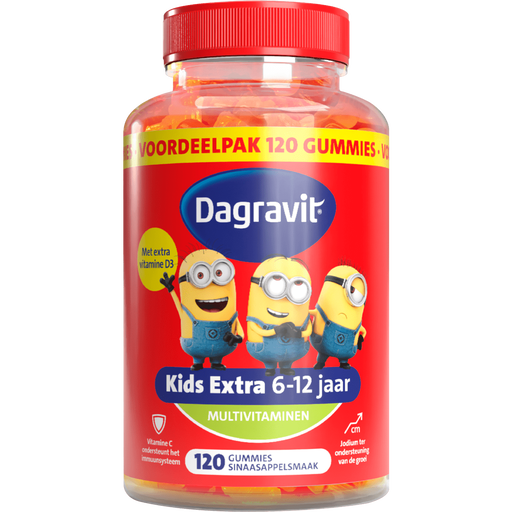 Dagravit Kids-Xtra 6-12 jaar Vitaminions 120 Gummies